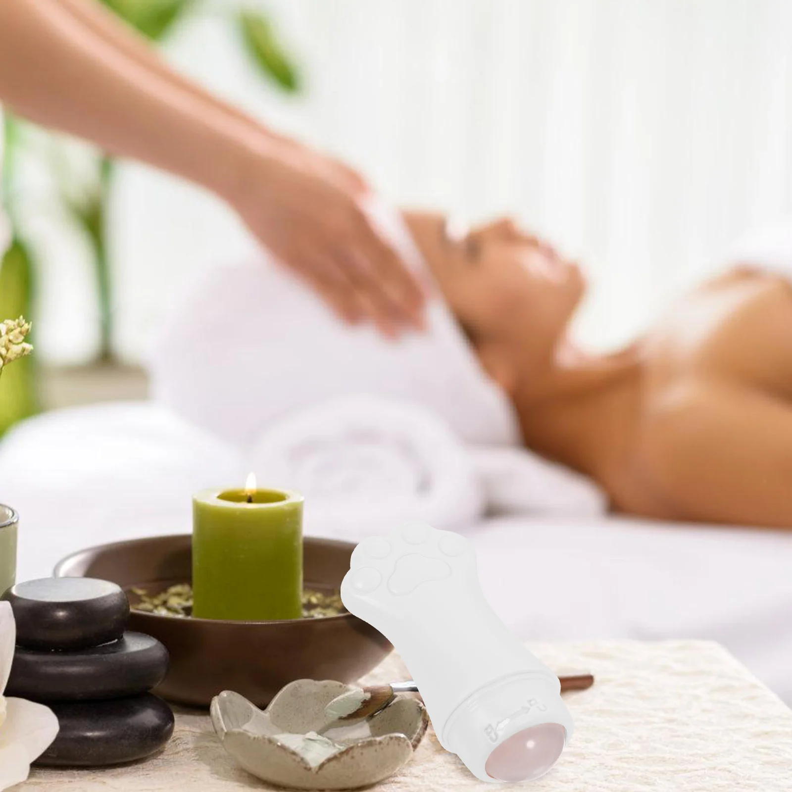 Wałek do masażu twarzy i okolic oczu, przenośne narzędzie do pielęgnacji twarzy dla kobiet, reduktor opuchlizny, narzędzie do pielęgnacji skóry.