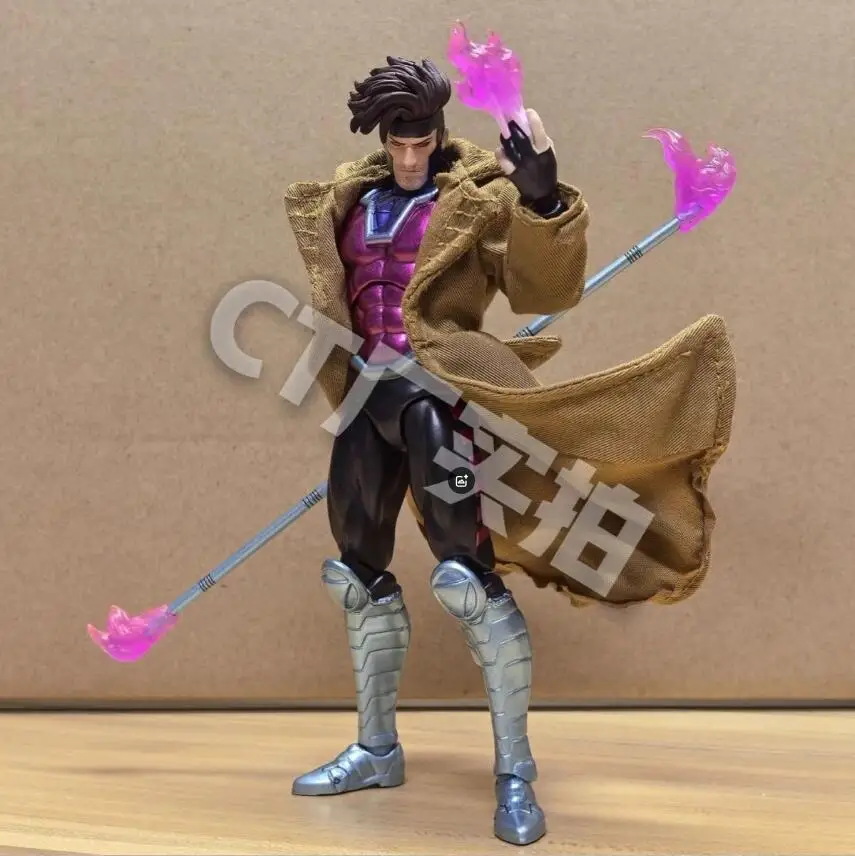 Hot-New Ct Toys Gambit Figure Mafex 131 X-Men Wolverine SHF Anime Action Figure Figurine Statue Model Customized Gifts Kids Toys
