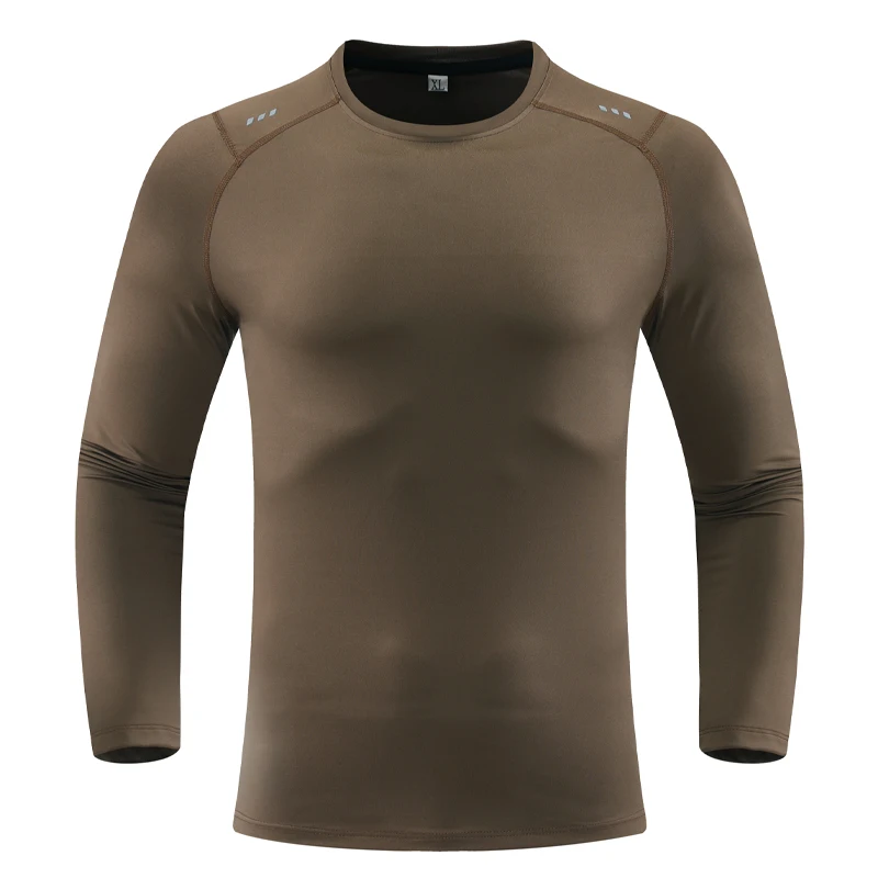 Pullovers Shirts Long Sleeve Breathable Jersey Sun Protection Male Outerwear Jogging Sport Clothing Men Training Quick Dry Tops