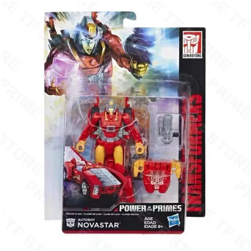 Originale Hasbro Transformers Power of The Primes E1135 AUTOBOT NOVASTAR Deluxe Class Anime Figure Action Toy Model