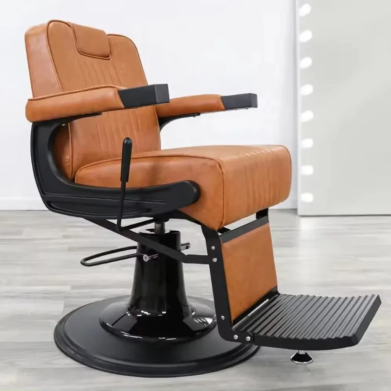 

Salon Furniture Barber Chair Brown Barber Chair