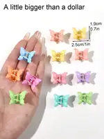 20 Packs Assorted Macaron Color Butterfly Hair Clips Beautiful Mini Butterfly Cute Summer Hair Accessories for Women Girls - Image 5