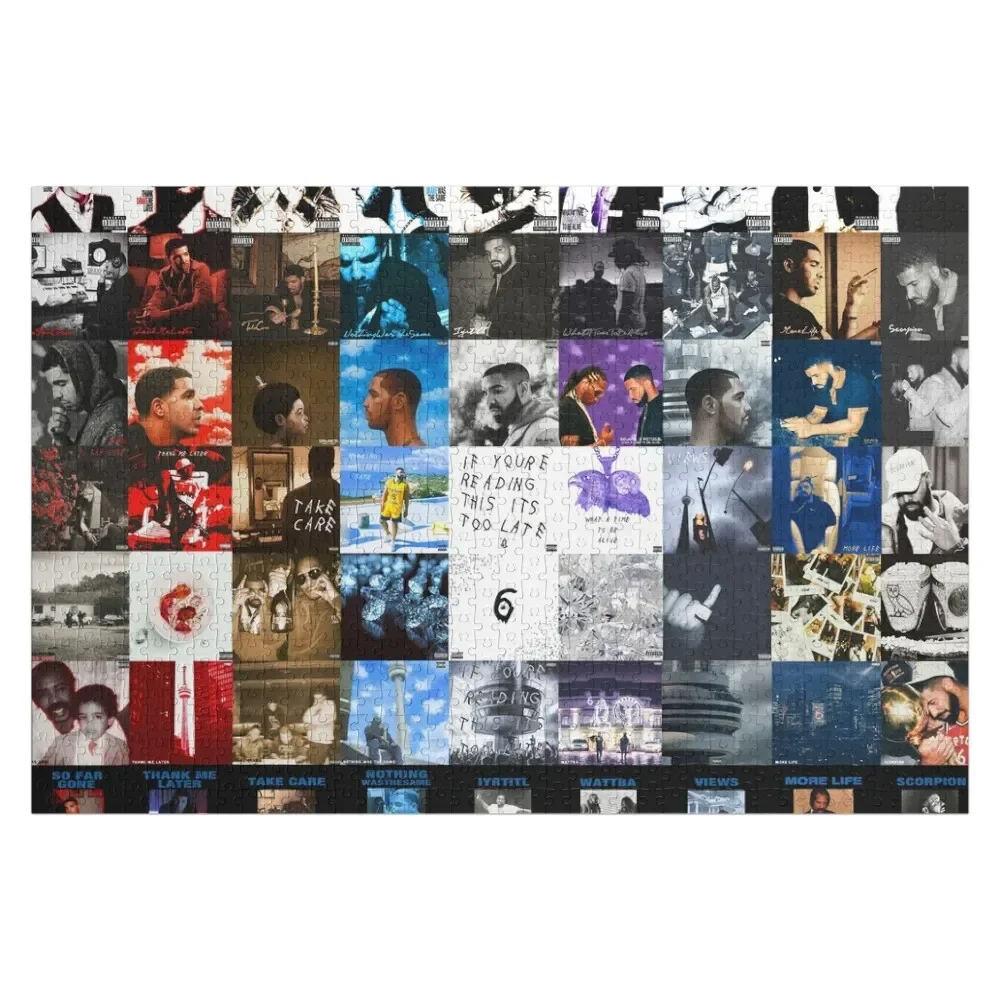 Drake Collage Cover Jigsaw Puzzle With Photo Game Children Customized Photo Puzzle