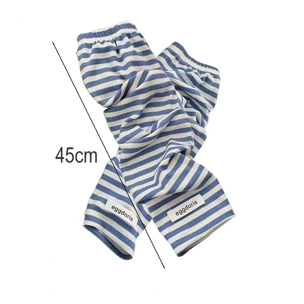 Arm Sleeve Uv Protection Uv Protection Striped Arm Sleeves for Men Women Long Fingerless Gloves for Cycling Golf for Girls