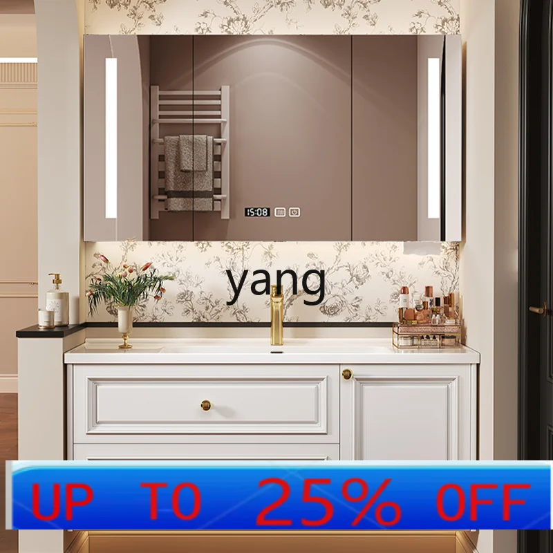 

LH retro bathroom cabinet combination ceramic integrated basin washbasin toilet wash basin