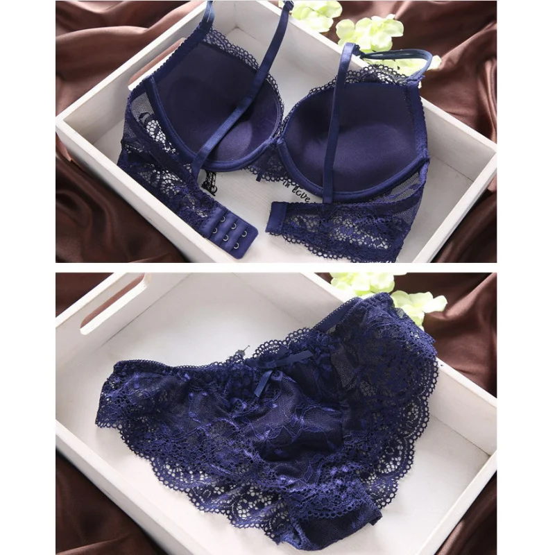reggiseno sexy ricamato in pizzo commercio estero transfrontaliero set di biancheria intima da donna europea e americana