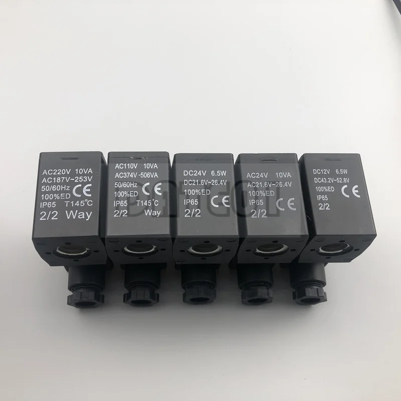 صمام لولبي 2W Solenoid Valve Coil AC220V10VA AC187-253V Inner Diameter 11MM Height 40MM الهواء المضغوط — تفصيل 4