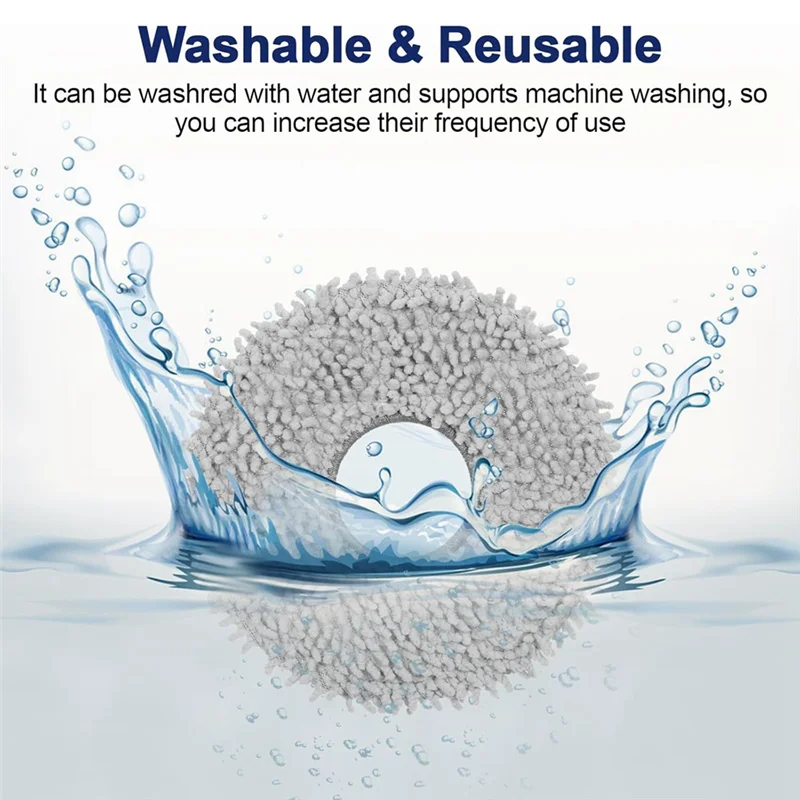 B59B-Mop Pads For Dreame L10s Ultra / L10 Ultra / L20 Ultra / L10s Pro Ultra Heat / X40 Ultra X10+ / X20+ Vacuum Cleaner Part