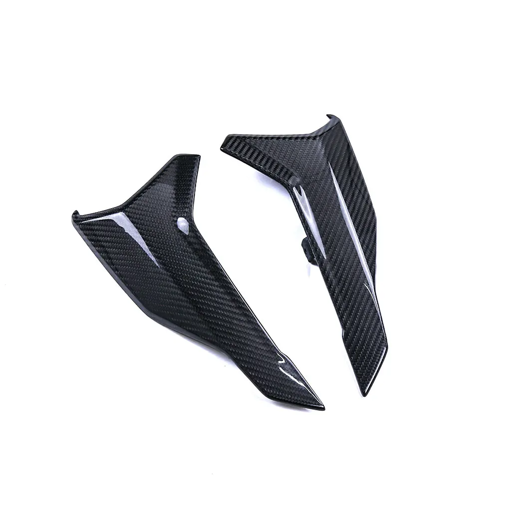 3K Pure Dry Carbon Fiber Rear Tail Seat Side Panels Fairing Plates For BMW S1000R 2021 2022 2023 2024 Motorcycle Spoiler