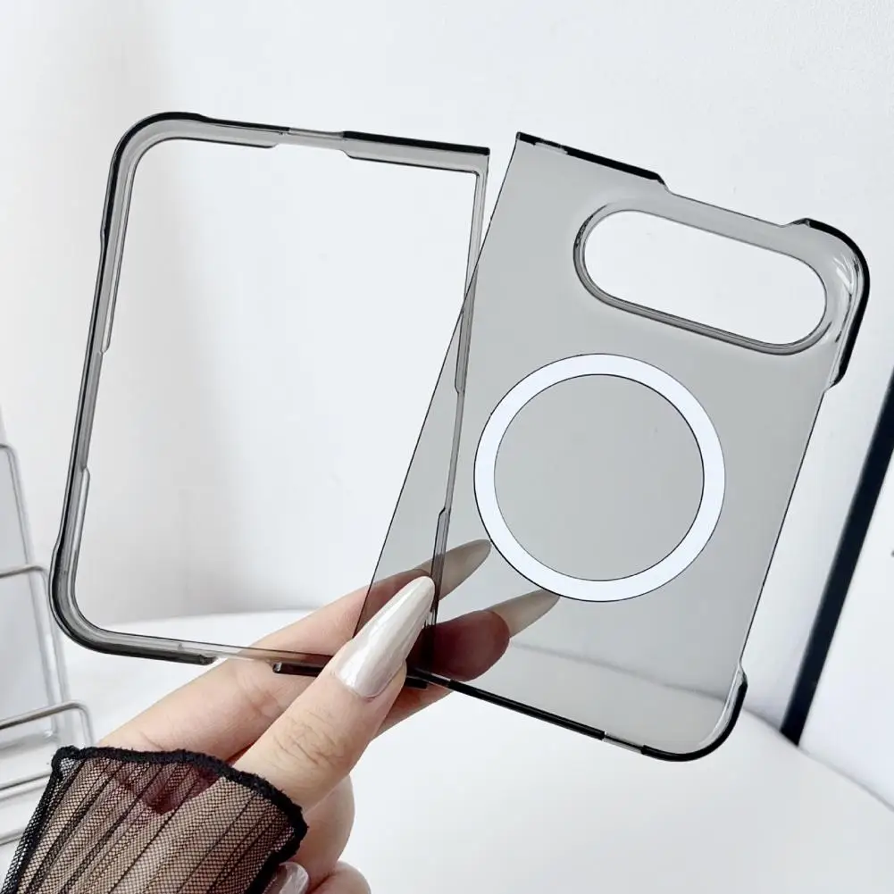 Thin Foldable Case Magnetic Case for Iphone 2026 Anti-yellowing Pc Phone Cover Ultra-thin Shockproof Shell Precise for Iphone