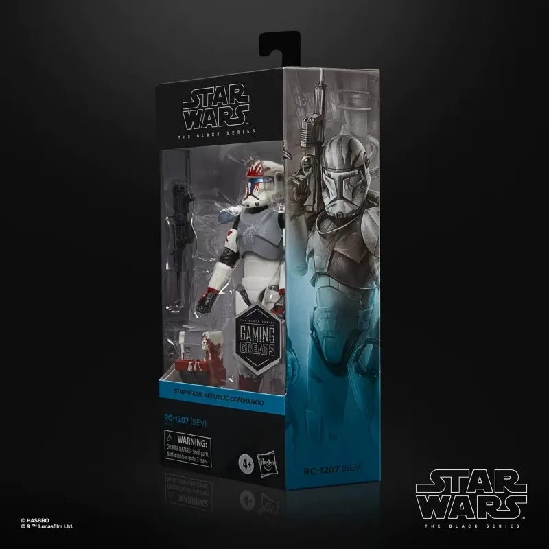 

Original Hasbro Star Wars The Black Series Gaming Greats RC-1207 SEV Action Toy Figure