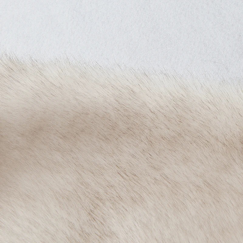 Neo Mint Slouchy Chic Gradient Long Eco Faux Fur Coat Women Winter Thick Warm Fluffy Fox Fur Jacket Brand Fashion Girls Overcoat