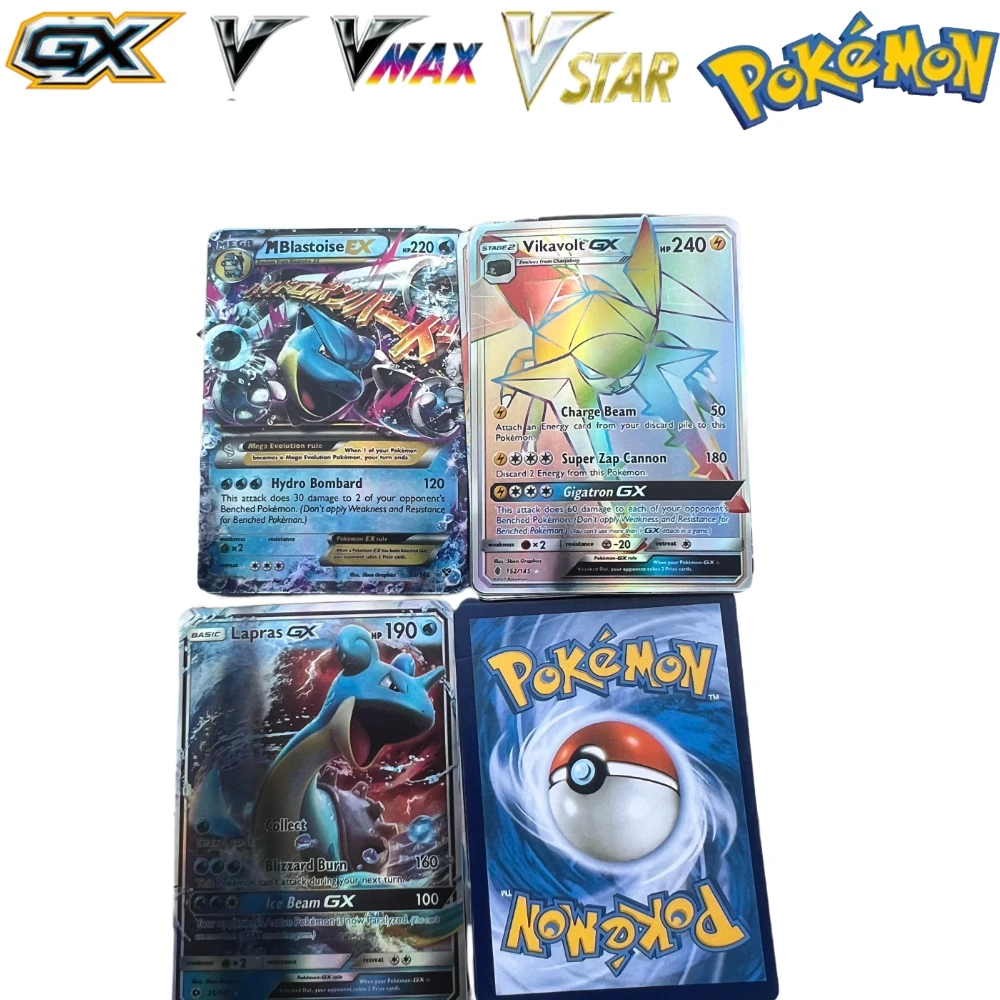 

ГОРЯЧИЕ карты покемонов, немецкие, английские, испанские, французские, корейские Vstar Vmax V GX CSR Limited, блестящие радужные карты Арциса, Пикачу, игрушки
