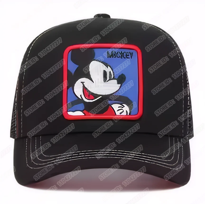 高品質ドナルドダック野球帽アニメ漫画スナップバック綿男性女性ヒップホップお父さん帽子トラック運転手メッシュ帽子ドロップシッピング