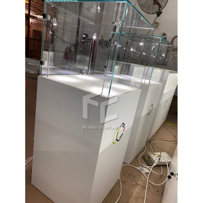 

2025customized.Modern customized luxury jewelry store furniture equipment exquisite display cabinet jewelry glass shop fitting s