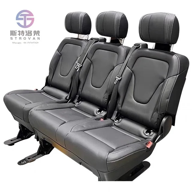 YLA Sedili auto originali all'ingrosso in sedile beige e nero per Benz V260 e V Class Sprinter Van W447