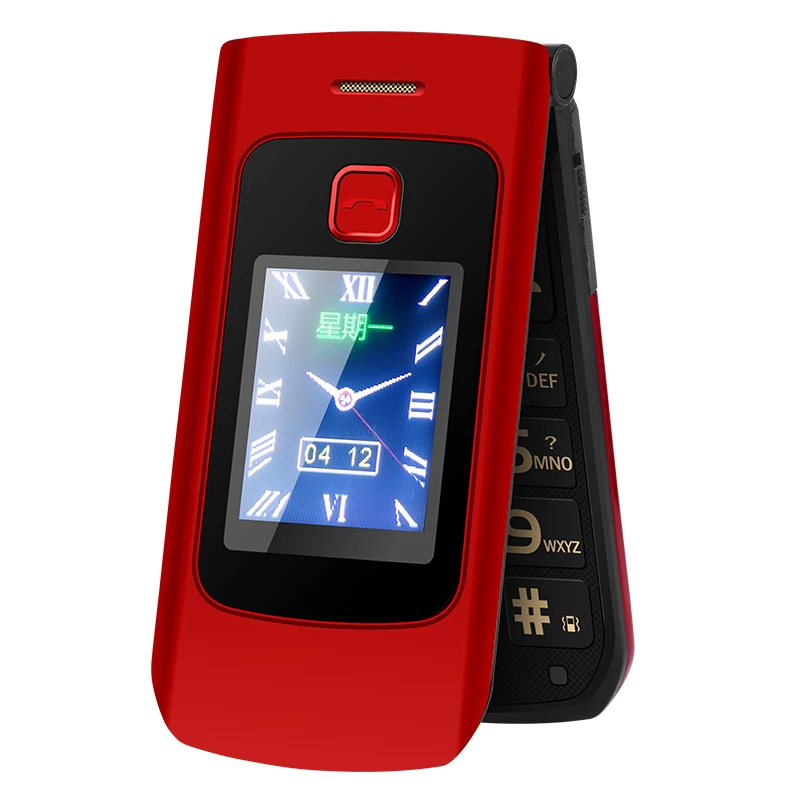 YEEMI K21+ LTE 4G Flip Mobile Phone 2.4'' Screen 1100mAh Large Button Loud Voice For Elderly Cellphone MP3 MP4 SOS LED Light view 5