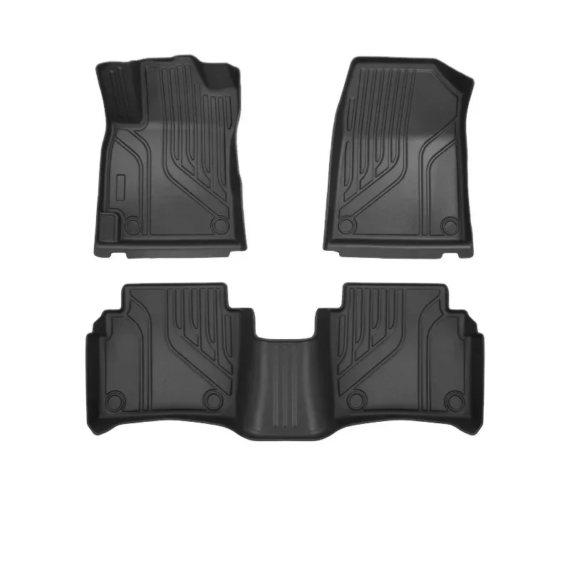 Premium 5D TPE Car Floor Mats With Custom Logo For Beijing LA FESTA (SQ) Auto Interior Decor Accessories