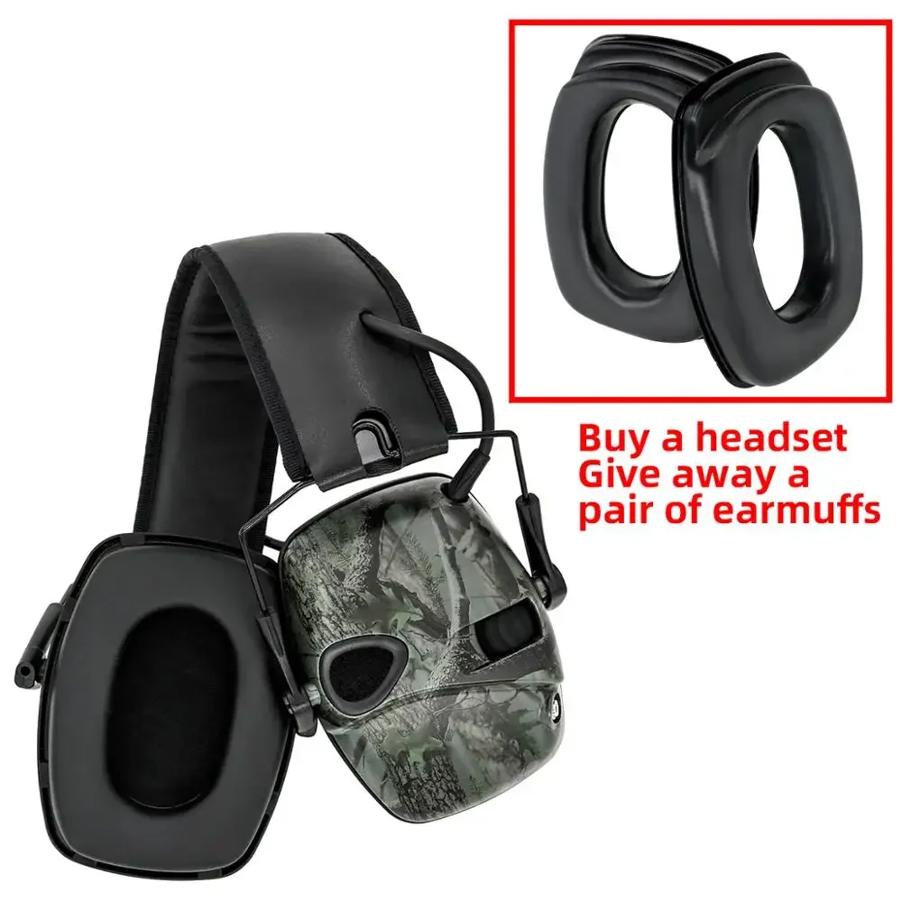 

Electronic Shooting Earmuff Outdoor Sports Anti-Noise Sound Amplification Tactical Hunting Hearing Protective Headset