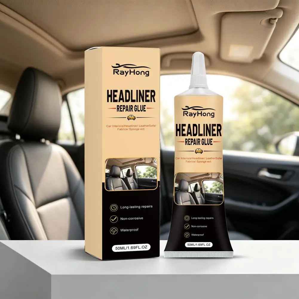 1/2/3/4/5/10pc*50MLCar Leather Repair Adhesive Quick Drying Strong Bonding Interior Roof Seats Wear Tear Restoration Repair Glue