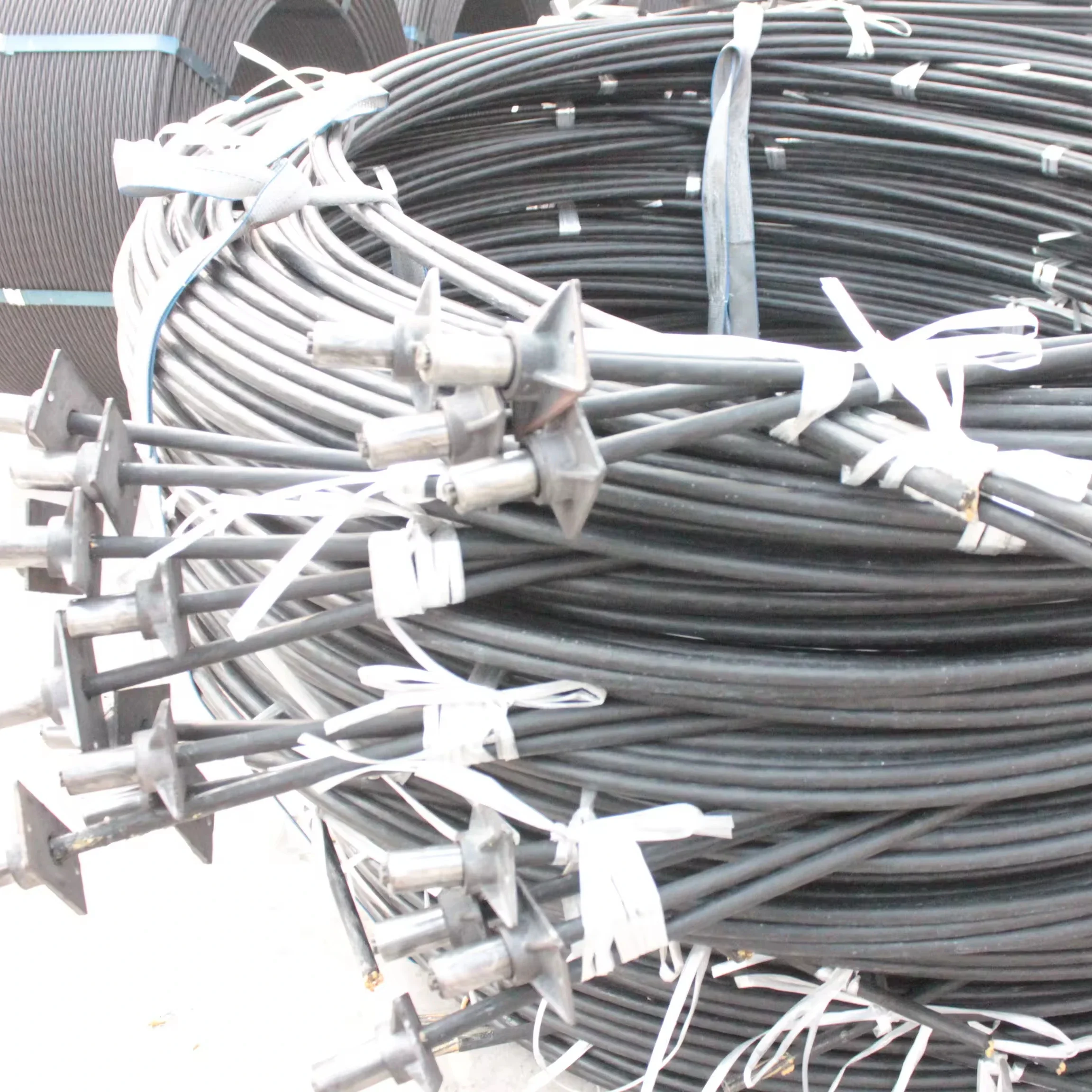 

High Carbon 7 Wire 9 53mm Low Relaxation Post Tensioned Cable Pc Steel Strand