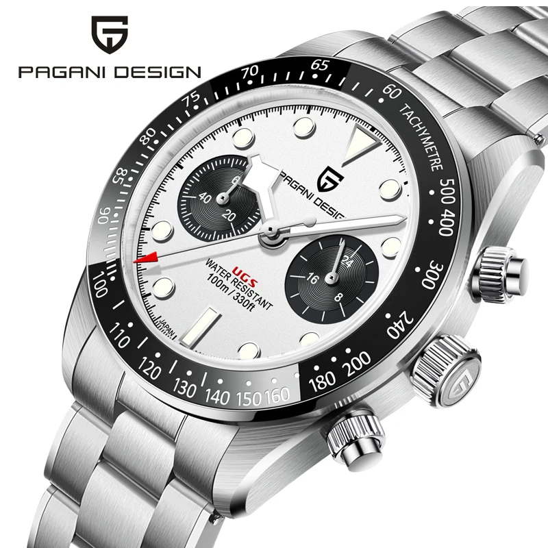 

PAGANI DESIGN Mens Watches 2024 New Top Brand Chronograph Luxury Quartz Watch For Men Sapphire mirror Wristwatch 10M Waterproof