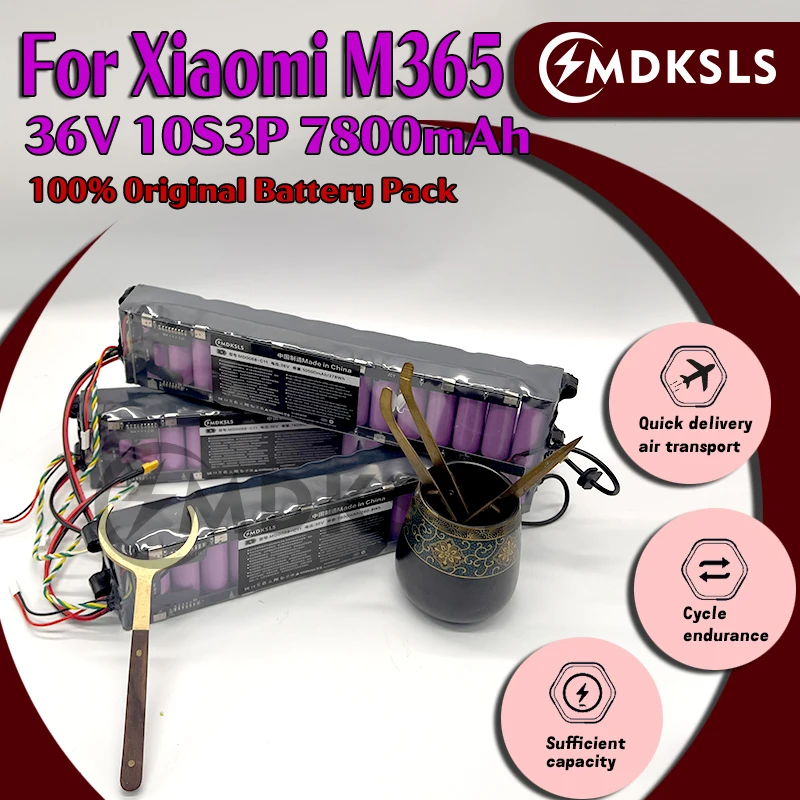 

New 42V 10500mAh,36V Suitable for Xiaomi M365、M356 Pro dedicated battery pack,lithium-ion battery, with a range of 50 kilometers