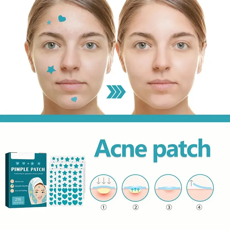 Hydrocolloid Acne Patch Repair Acne Cleansing Invisible Breathable Waterproof Acne Cleansing Concealer Fade Clean