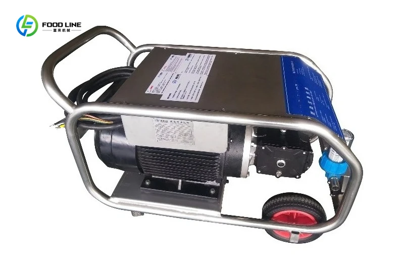 Customized Stainless Steel High Pressure Cleaner 500bar with 20L/min and 23L/min Flow Rate