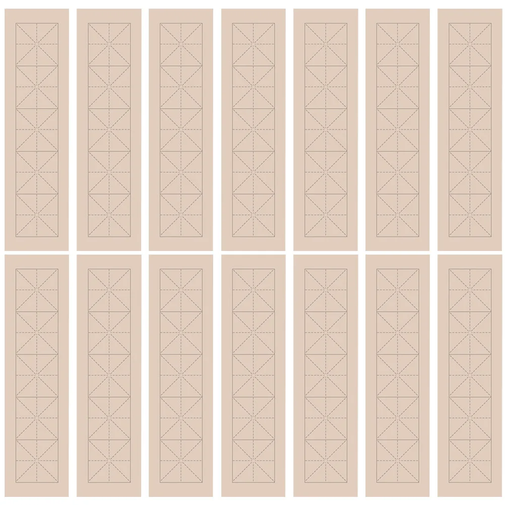 100 Sheets Professional Calligraphy Paper Thickened Writing Rice Paper for Chinese Calligraphy Practice Handwriting