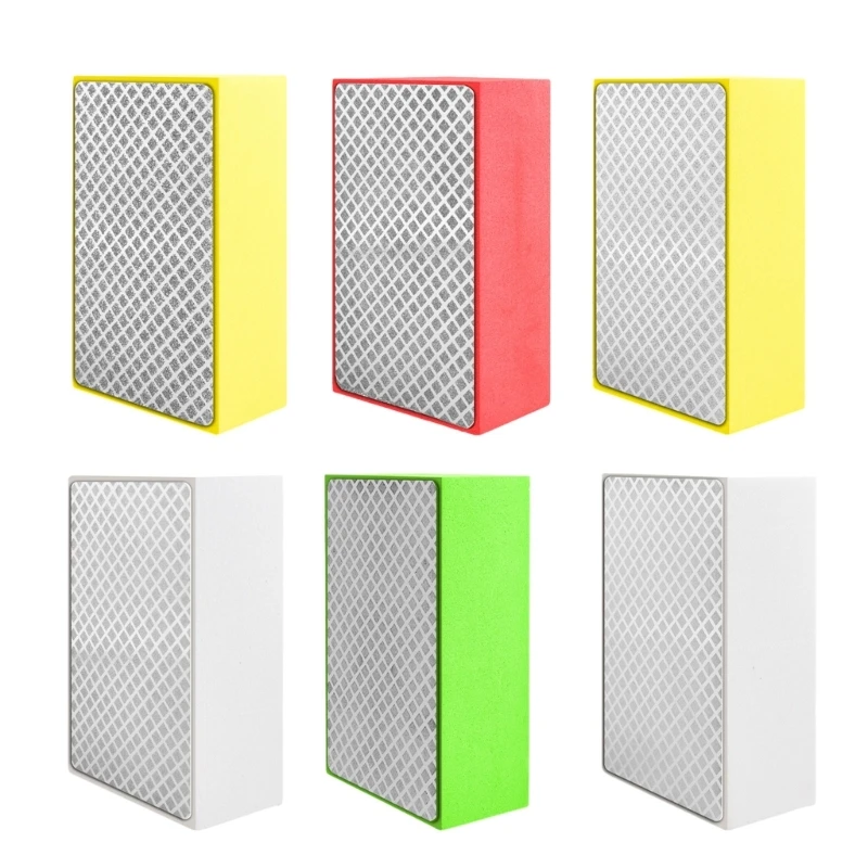 1 Máy Tính Kim Cương Tay Đánh Bóng Khối Mài Đĩa Chà Nhám 95x58x32mm Nhám M4YD