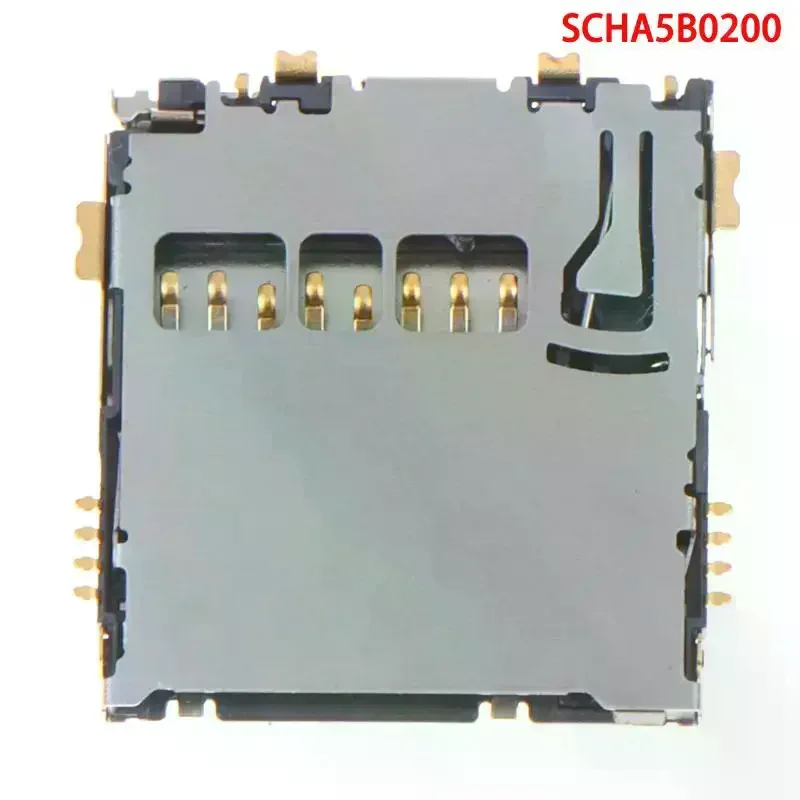 SCHA5B0200 Micro SIM Card Connector With Gold Plated Contacts For Mobile Phone Motherboard Repair DIY Electronic Projects