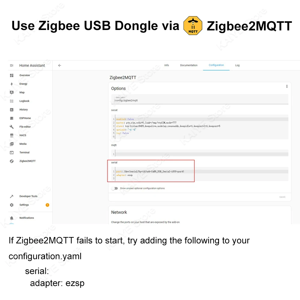 ZigBee 3.0 USB Dongle Silicon Labs EFR32MG21 Zigbee ZB-GW04 Adapter Universal Open Source Gateway Module Home Assistant ZHA Z2M