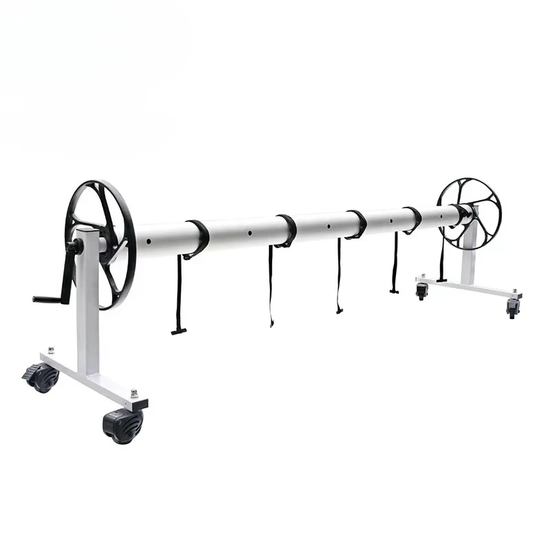 High Quality Ground Swimming Pool Solar Cover Reel Roller Factory Price Retail Stainless Steel