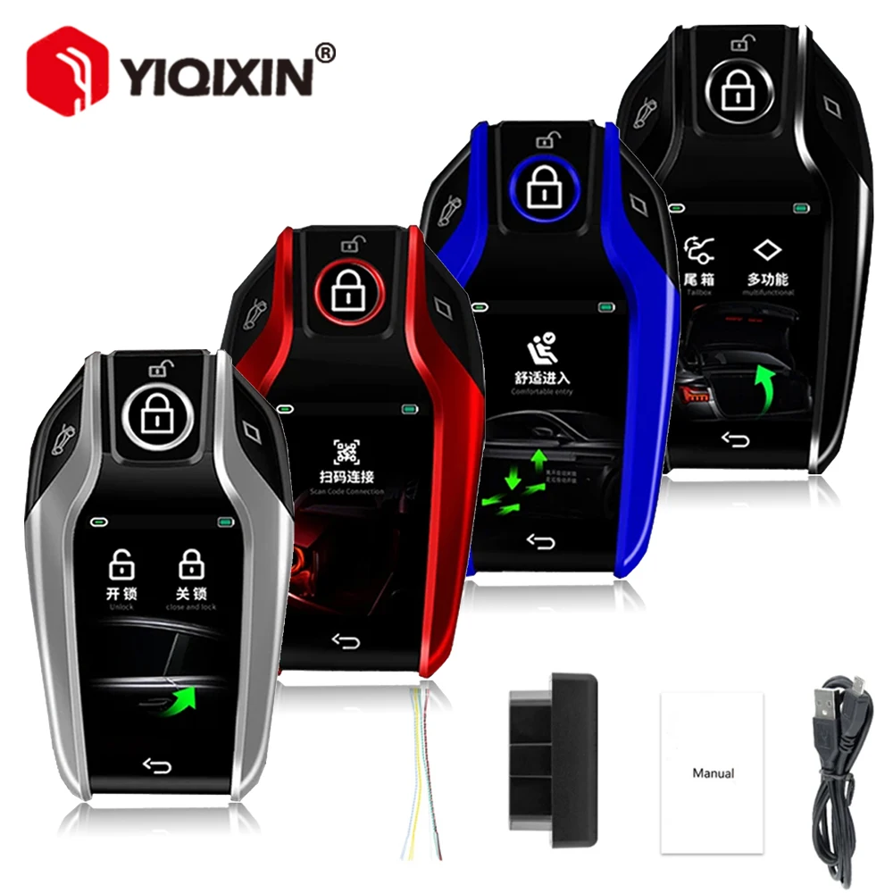 

Универсальный умный ЖК-ключ от автомобиля для Audi BMW Mercedes Benz Hyundai Ford KIA Lexus для Nissan Volvo Toyota VW удобный вход
