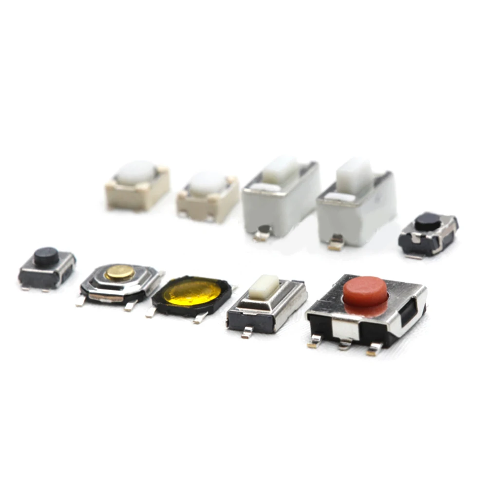 250PCS 10Types Car Remote Control Micro Switch Tactile Push Button Switch
