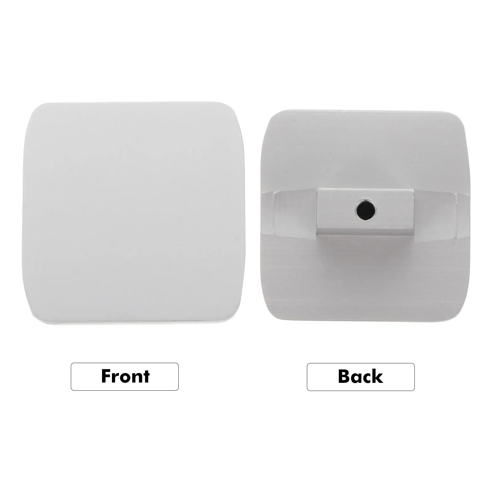 

4Pcs Cabinet Aluminum Knobs European Style Pull Knobs Suitable Cabinets Wardrobes Bookcases Drawers Simple Dresser Pulls