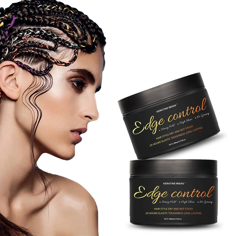 Factory Wholesale Extreme Hold Twist Gel 4C Hair Styling Braid Gel Loc For Braiding Gel مثبت شعر