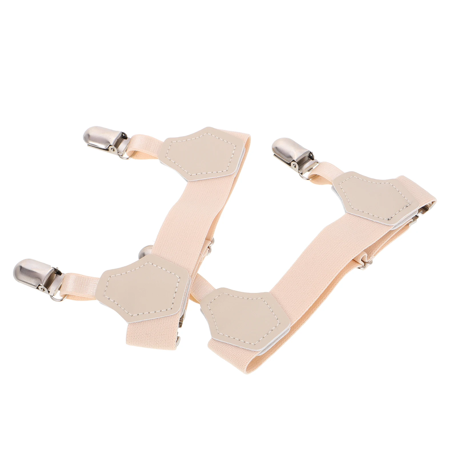 

2 Pcs Garter Belt Anti-slip Garters Straps Anti-wrinkle Belts Grip Hockey-ready Sock Solutions Comfortable Attachments Man