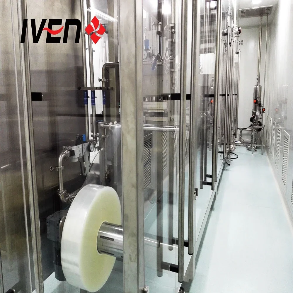 Stable Heating Welding and Less Leakage IV Fluids Machine IV Solution Equipment IVF Turnkey Production Line Normal Saline Plant