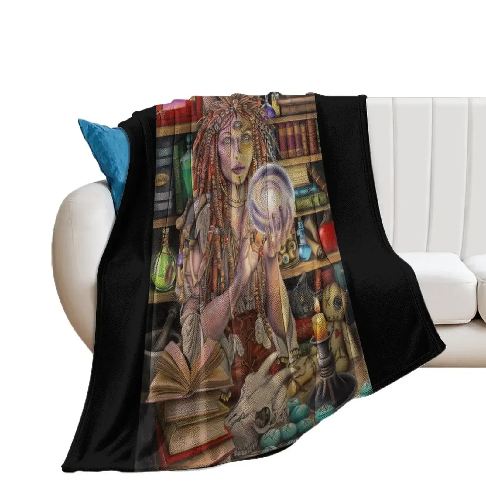 The Seer Throw Blanket Blankets Sofas Of Decoration Flannel Sofa Throw Blankets