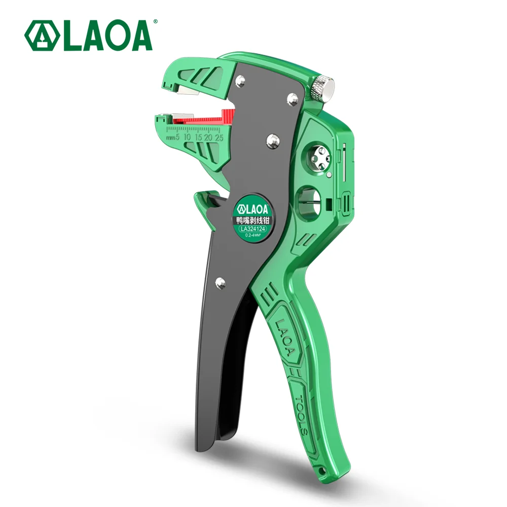 LAOA Duck Billed Wire Stripping Pliers Multifunctional Automatic Peeling and Stripping Pliers Winding and Branching Tool