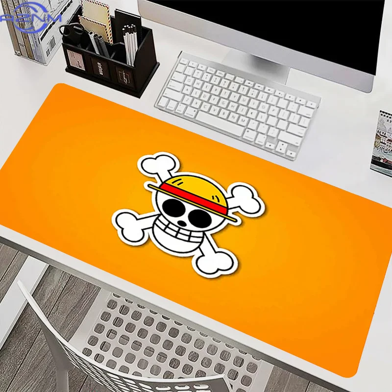 Oversized Mouse pad O-one P-piece luffy Game Essential Computer Desk Mat Gaming Keyboard pad Japanese Anime Carpet XXL Mousepad