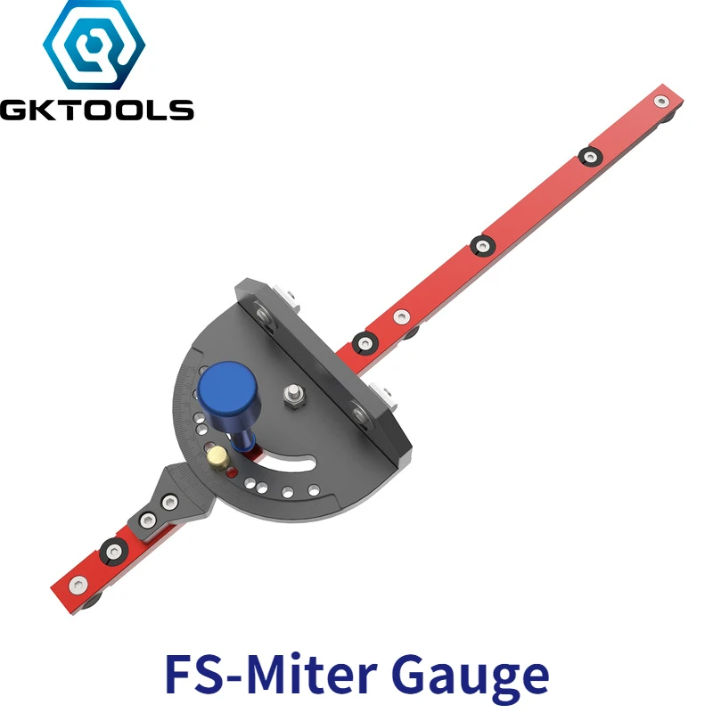 Woodworking Miter Gauge Used with T Tracks Fence Backer DIY Table Saw Router Box Joint Jig  Wood Working Tools and Accessories