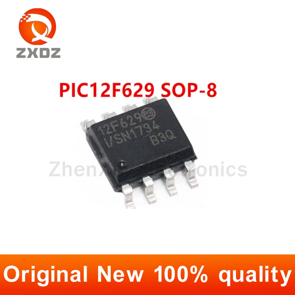 New original PIC12F629-I/SN SOP-8 PIC12F629 SOP 12F629-I/SN SMD 12F629 SOP8 Quick delivery of spot inventory