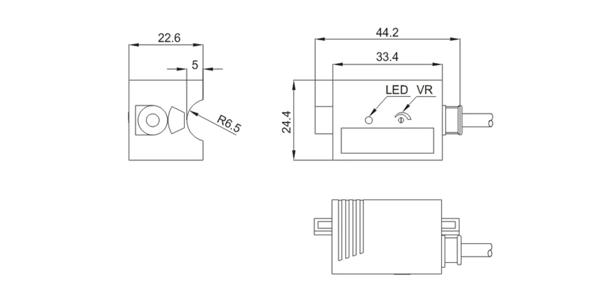 Unshielded Capacitive Level Sensor Proximity Sensor Capacitive Hall Sensor