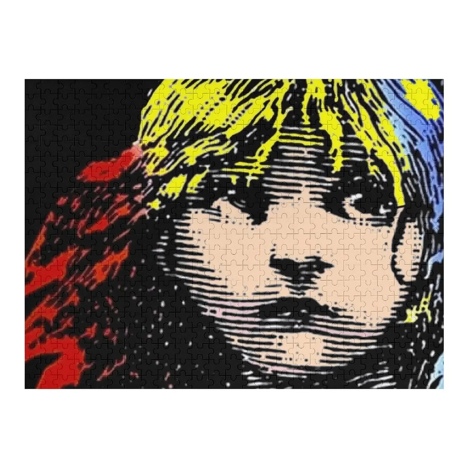 

LES MISERABLES: винтажный игровой пазл, деревянное имя, персонализированные персонализированные подарки, пазл