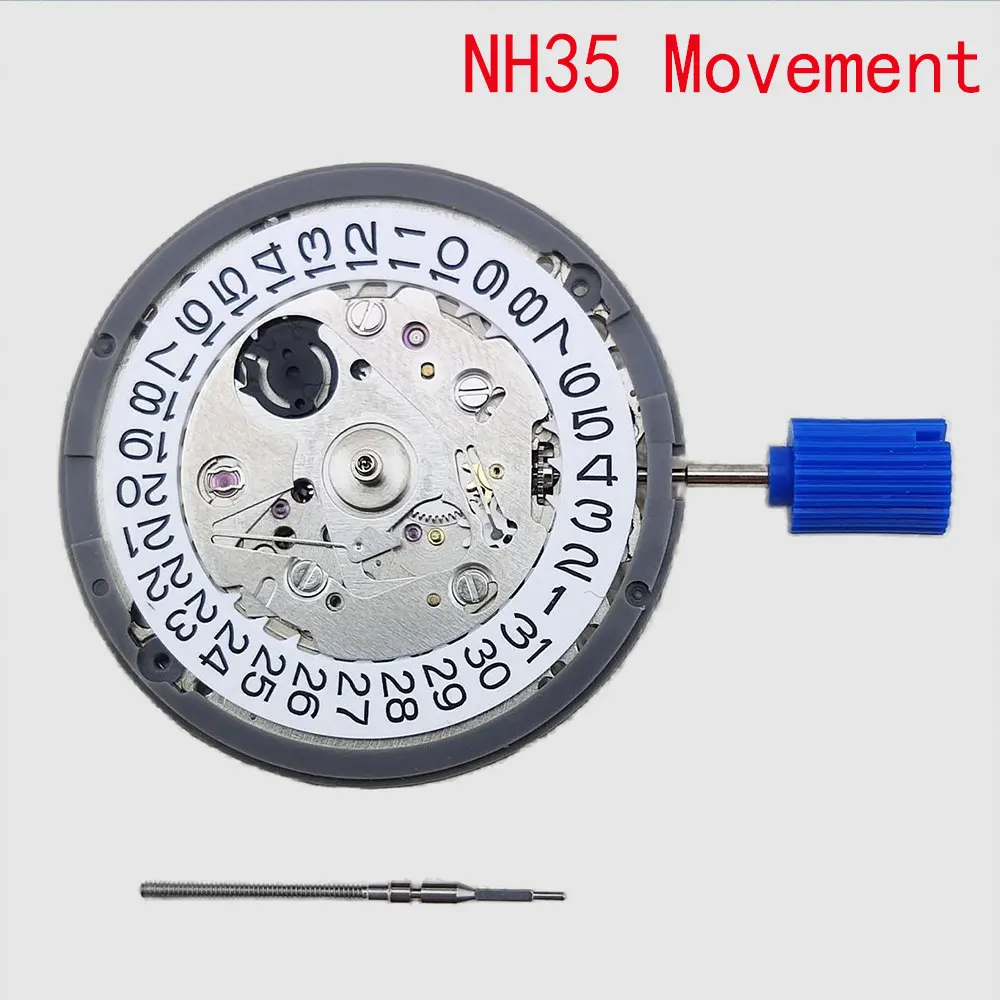 

Japanese original NH35 watch mechanical movement, 3 o 'clock position date deluxe automatic watch movement replacement