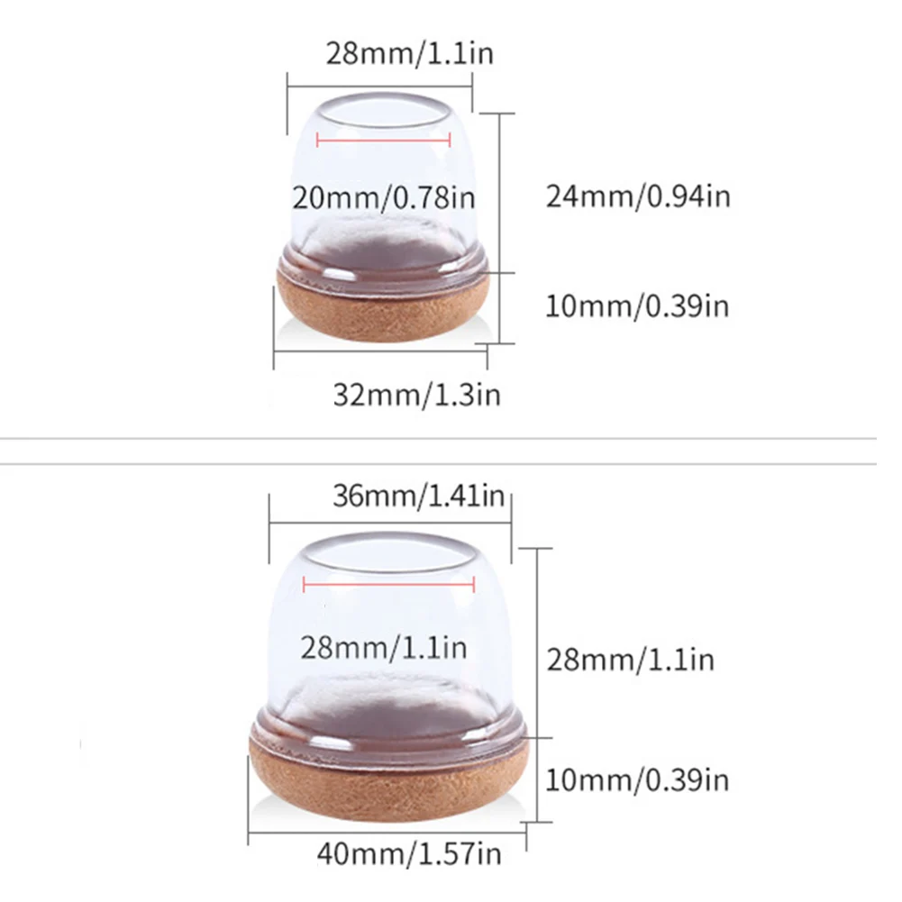 

Round Upgraded Slider Elastic Soft Glue Fits All Shape High Quality Chair Leg Protector TPE Thermoplastic Rubber