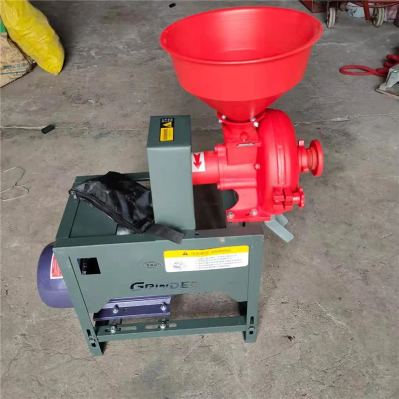 

2200W Electric automatic dry and wet maize milling machine commercial maize meal grinding mill